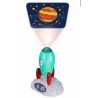 Cohete espacial con...