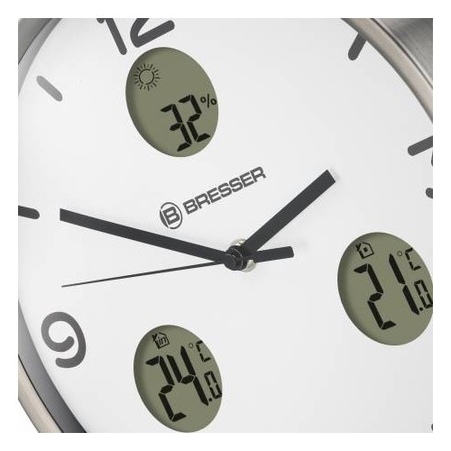 Reloj con medición de clima...