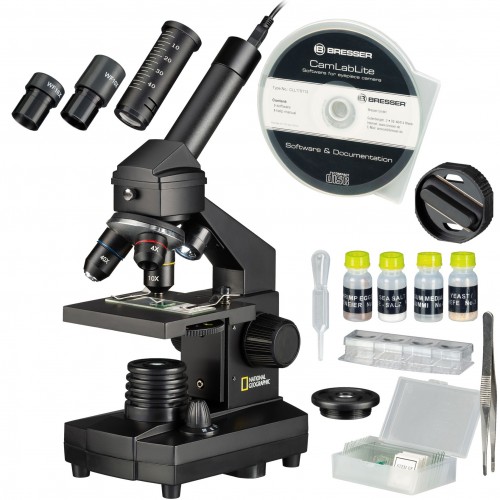 Microscopio con maleta de...