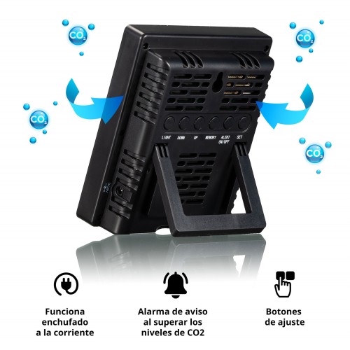 Detector de CO2 Bresser