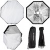 Softbox octogonal 90cm BRESSER