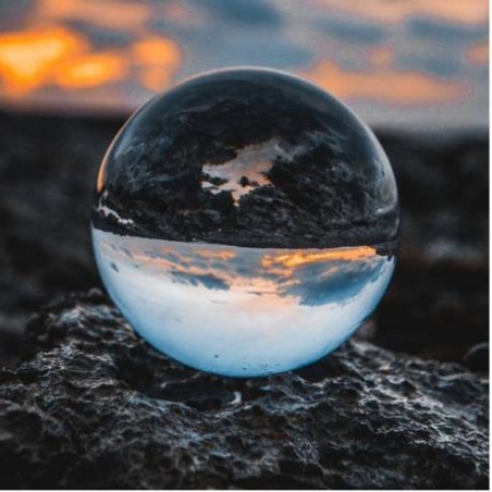 Bresser, Bola de Cristal de 8 cm BRESSER para Fotografía, que permite  hacer Fotos con Efecto de Reflexión de 180°