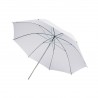 Paraguas translúcido blanco difuso para iluminación de estudio fotográfico 84 cm SM-02 Bresser