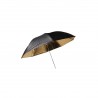 BRESSER SM-01 Paraguas reflector negro/dorado 101cm