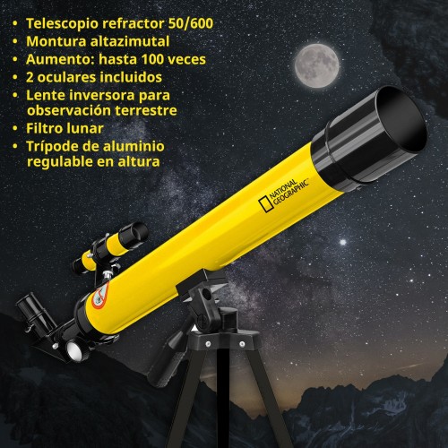 Telescopio Refractor 50/600...