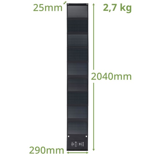 Cargador solar móvil BRESSER