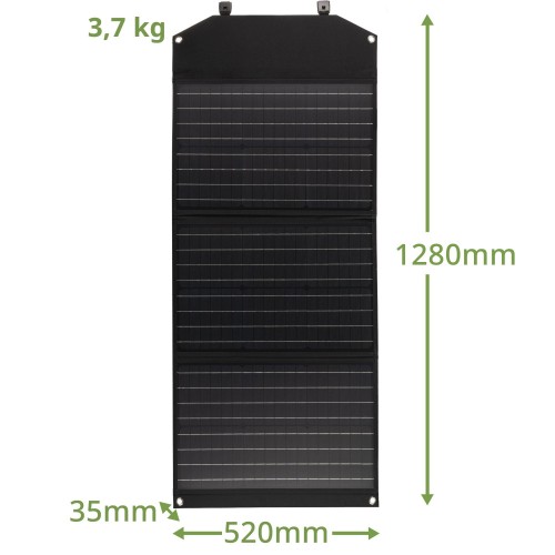 Panel solar móvil cargador...