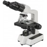 BRESSER Researcher Bino 40-1000x Microscopio incl. cámara y muestras preparadas