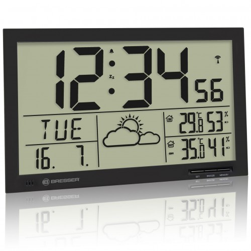Reloj meteorológico LCD...