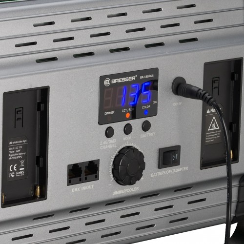 Panel LED RGB-60W Bresser